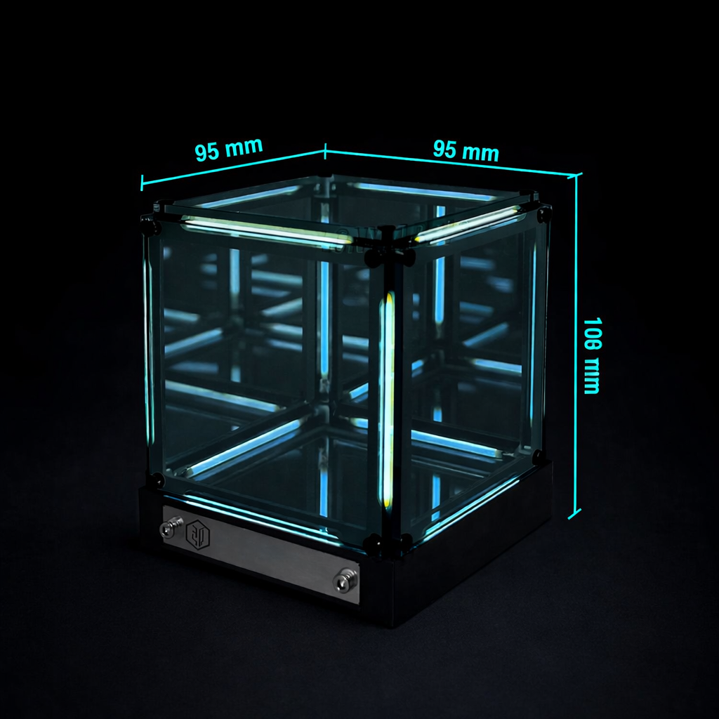 Dimensões do Cubo Tesseract 4D